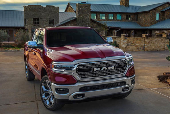 Brutal and unique pickup Ram 1500 new generation