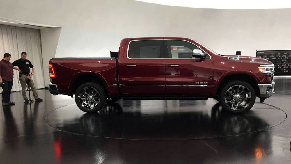 Brutal and unique pickup Ram 1500 new generation