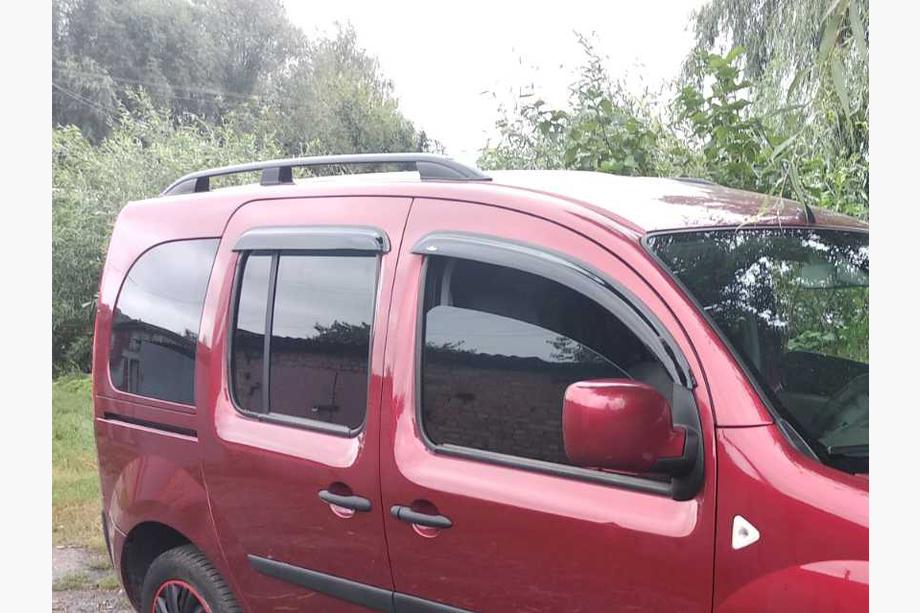 Renault Kangoo 2008–2020 Skyport Roof Rails (black) Image