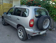 Chevrolet Niva 1998-2020 Chrome Roof Rails photo 3