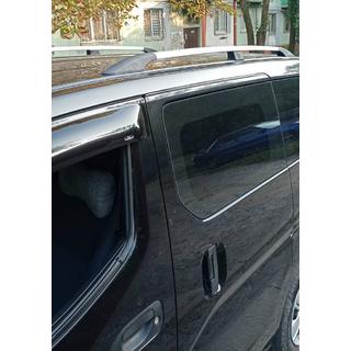 Chrome Roof Rails Nissan NV200 2009- photo 1