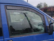 Peugeot Expert 1995-2007 In-channel window deflectors (2 pcs, DDU) photo 1