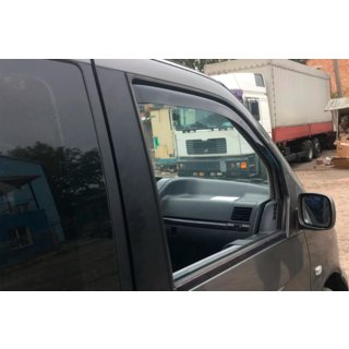 In-channel window deflectors (2 pcs, HIC) Mercedes Vito W638 1996-2003 photo 3