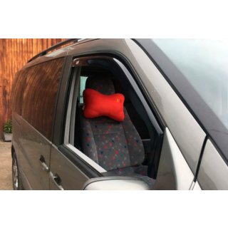 In-channel window deflectors (2 pcs, HIC) Mercedes Vito W638 1996-2003 photo 2