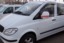 Mercedes Vito W639 2004-2014 Window Deflectors (2 pcs, HIC) photo 13