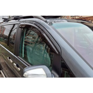 Window Deflectors (2 pcs, HIC) Mercedes Vito W639 2004-2014 photo 2