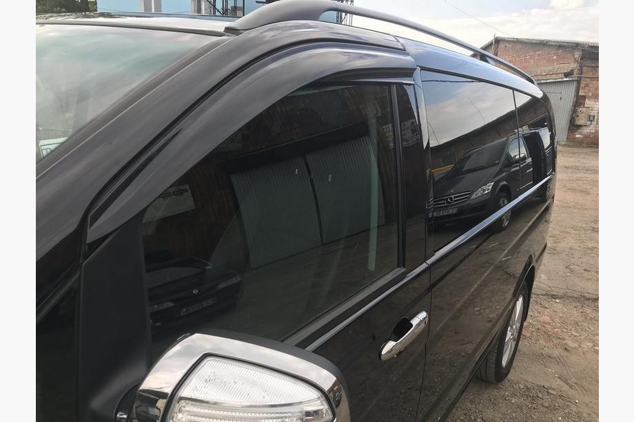 Mercedes Vito W639 2004-2014 Window Deflectors (2 pcs, Sunplex Sport) Photo 6