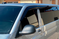 Volkswagen T5 Transporter 2003-2010 Window Deflectors (4 pcs, Sunplex Sport) photo 14