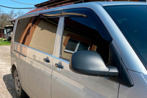 Volkswagen T5 Transporter 2003-2010 Window Deflectors (4 pcs, Sunplex Sport) photo 16