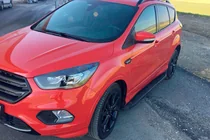 Ford Kuga/Escape 2013-2019 Side Steps Tayga Black (2 pcs, Aluminum) photo 1