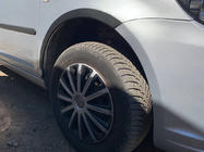 Volkswagen Caddy 2010-2015 Fender flares (black matte) Long Wheelbase (Plastic) photo 4