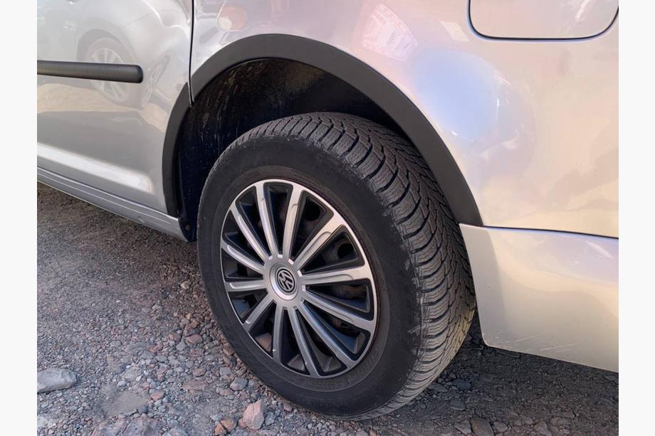 Volkswagen Caddy 2010-2015 Fender flares (black matte) Photo 7