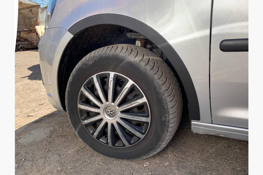 Volkswagen Caddy 2010-2015 Fender flares (black matte) Photo 2