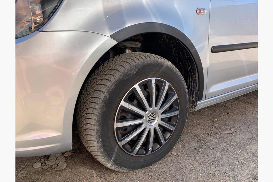 Volkswagen Caddy 2010-2015 Fender flares (black matte) Photo 14