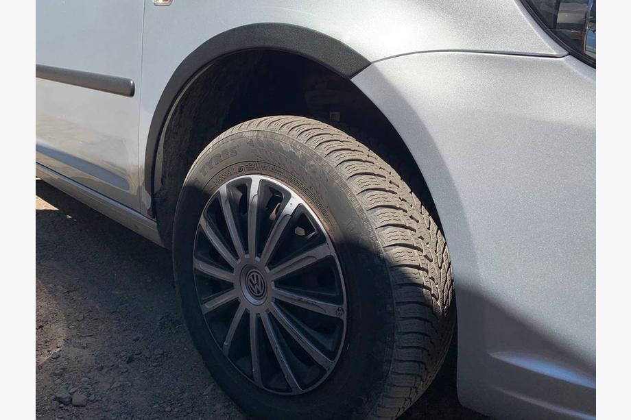 Volkswagen Caddy 2010-2015 Fender flares (black matte) Photo 4