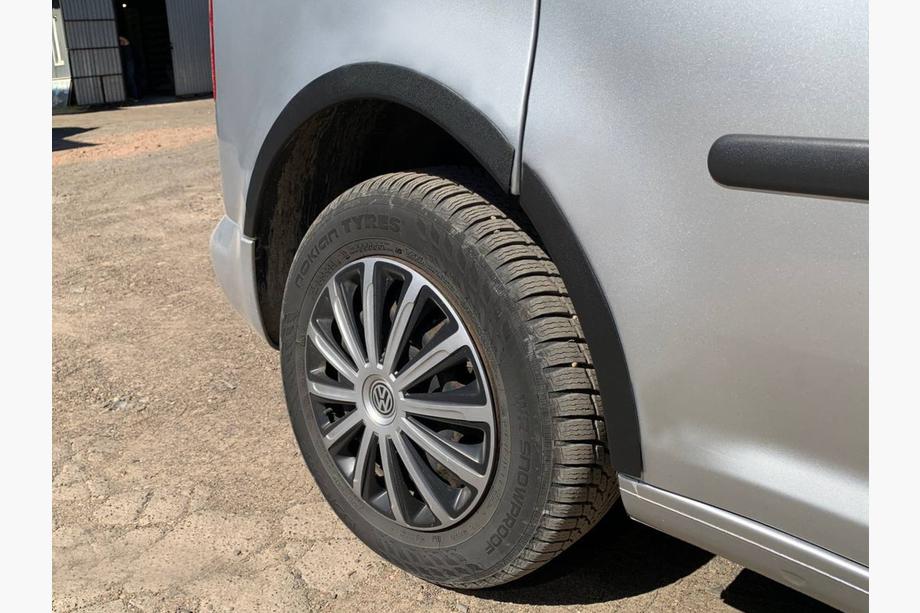 Volkswagen Caddy 2010-2015 Fender flares (black matte) Photo 13