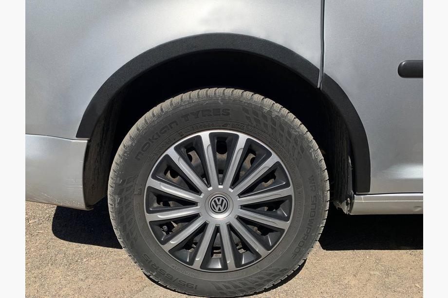 Volkswagen Caddy 2010-2015 Fender flares (black matte) Photo 11