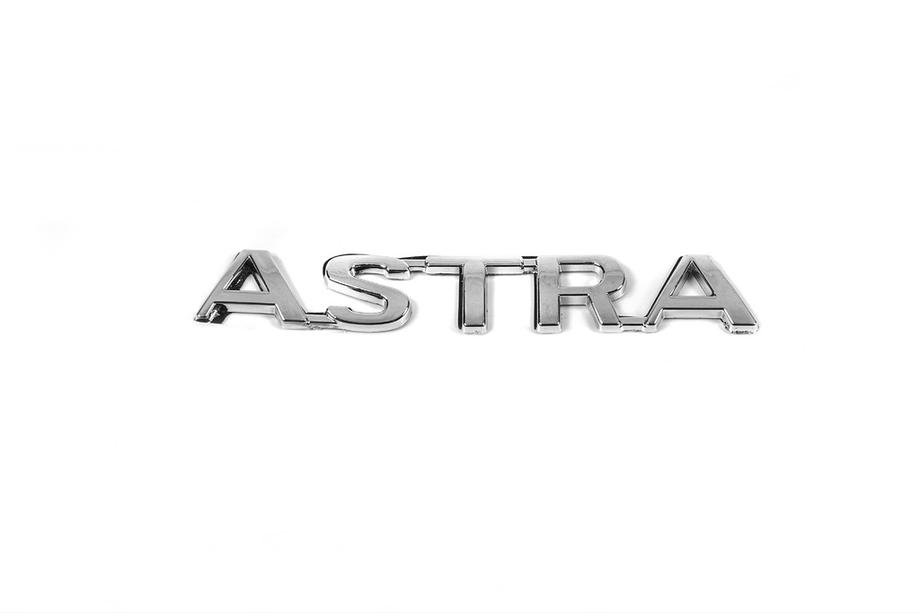 Opel Astra G classic 1998-2012 Astra emblem (124mm x 18mm) Image