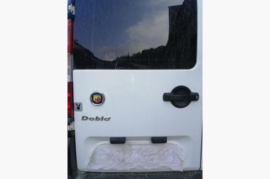 Fiat Doblo I 2005-2010 Badge (Abarth, self-adhesive) Photo 3