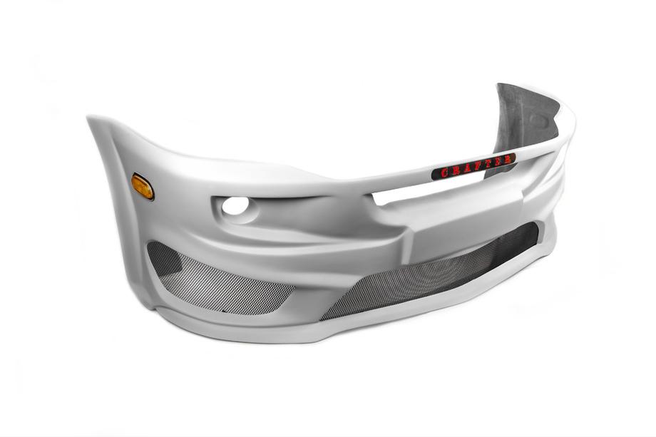 Volkswagen Crafter 2006-2016 Front bumper lip 2012↗ (AMG, primed for painting) Image