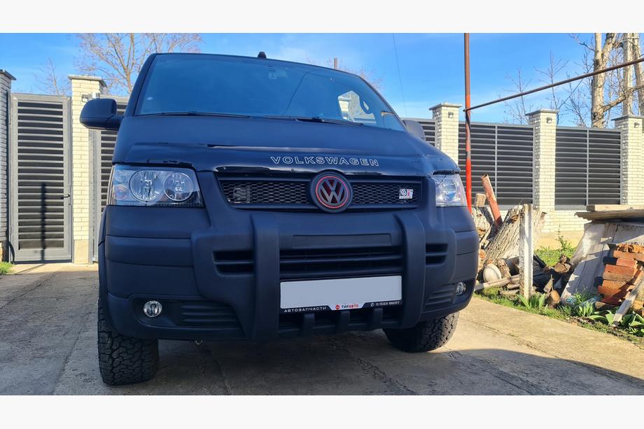 Volkswagen T5 Transporter 2003-2010 Front lip (primed for painting) Image