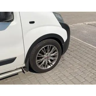 Fender flares (4 pcs, black) Fiat Fiorino/Qubo 2008-2024 photo 3