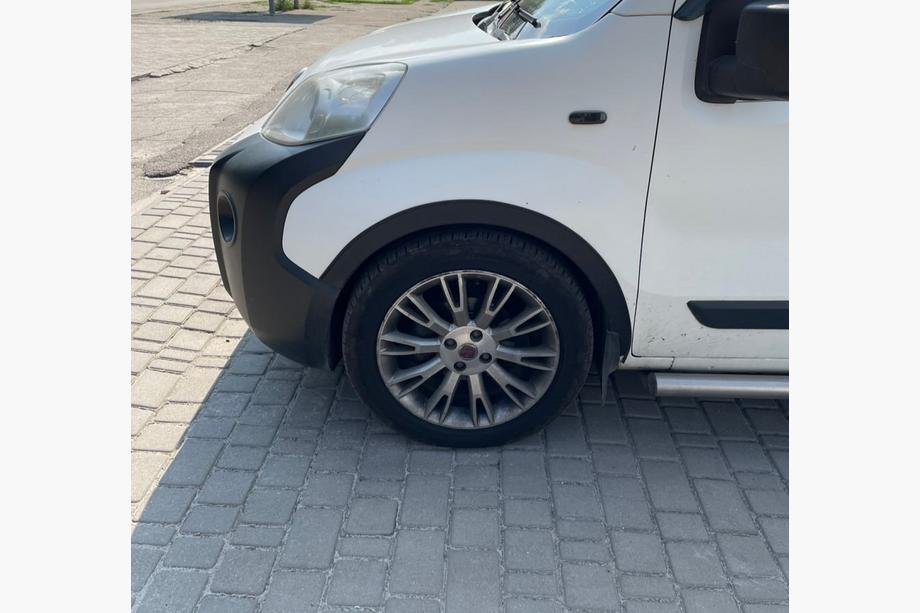 Fiat Fiorino/Qubo 2008-2024 Fender flares (4 pcs, black) 1 Side Door, Metal Image