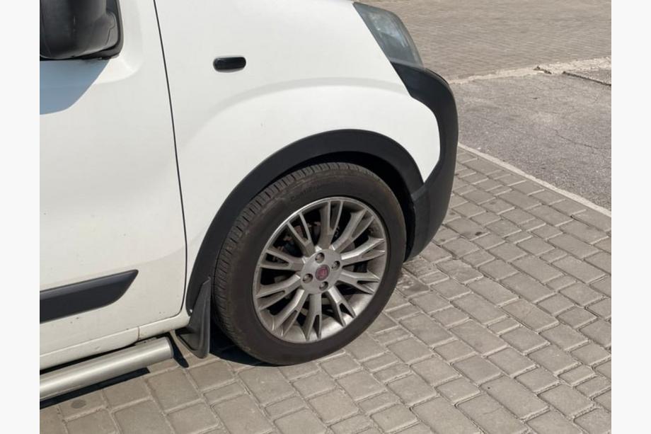 Fiat Fiorino/Qubo 2008-2024 Fender flares (4 pcs, black) 2 Side Doors, Metal Photo 3