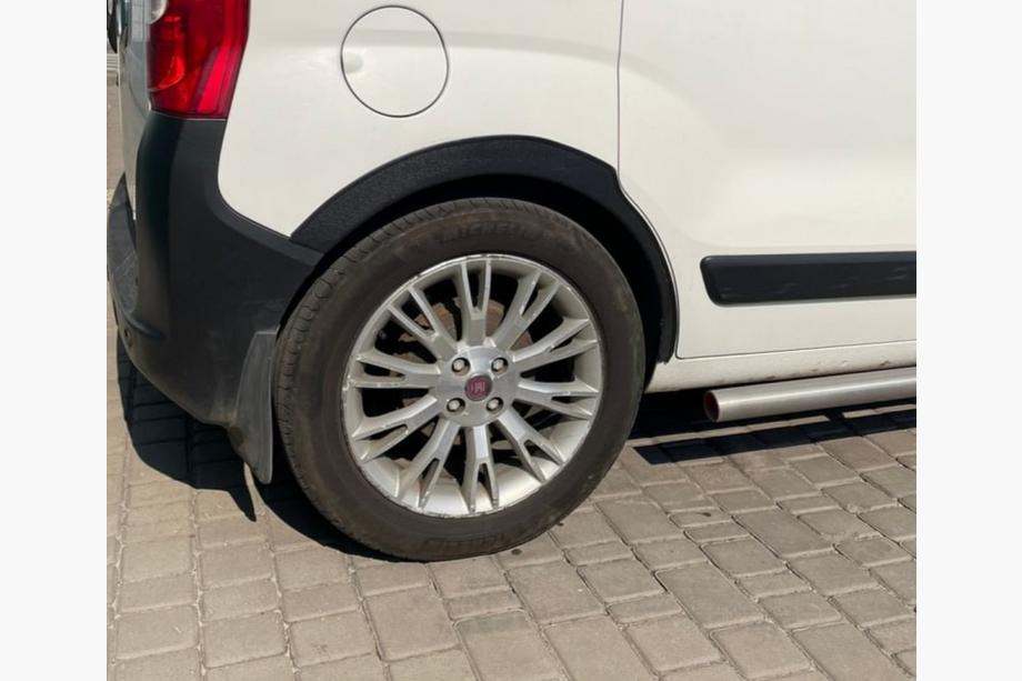 Fiat Fiorino/Qubo 2008-2024 Fender flares (4 pcs, black) 2 Side Doors, Metal Photo 4