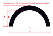 Citroen Jumper 2007-2025 Fender flares (4 pcs, black) photo 17