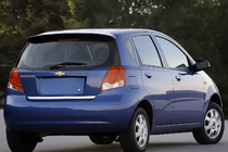 Chevrolet Aveo T200 2002-2008 Trunk trim stainless steel Hatchback photo 1