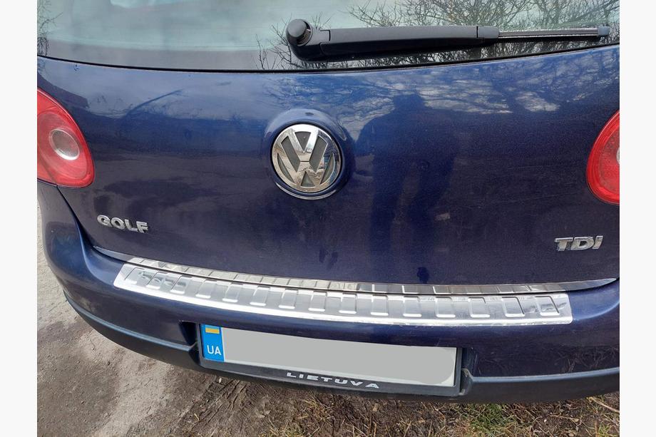 Volkswagen Golf 5 2003-2009 Trunk trim stainless steel OmsaLine - Italian Stainless Steel Photo 5