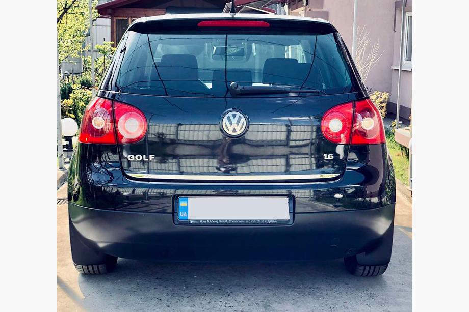 Volkswagen Golf 5 2003-2009 Trunk trim stainless steel Image
