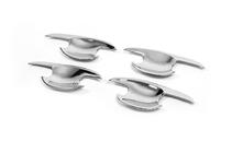 Mazda 6 2008-2012 Chrome door handle bowls with petals (4 pcs, plastic) photo 3