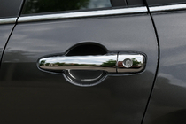 Mazda CX-7 2006-2012 Chrome Door Handle Covers V2 (4 pcs, Stainless Steel) photo 3
