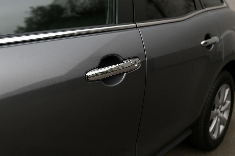 Mazda CX-7 2006-2012 Chrome Door Handle Covers V2 (4 pcs, Stainless Steel) Image