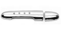 Mercedes Vito W639 2004-2014 Chrome door handle cover with holes (1 pc, stainless steel) photo 2