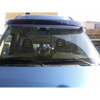 Windshield visor V1 (black gloss, 5mm) photo 2