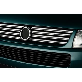 Chrome Grille Trim Slanted Hood (8 pcs, Stainless Steel) Volkswagen T4 Transporter 1990-2003 photo 1