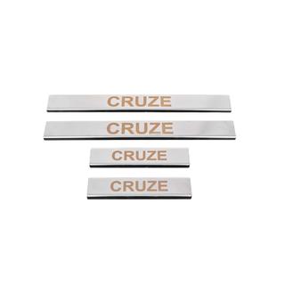 Door Sill Covers V1 (4 pcs, Carmos) Chevrolet Cruze 2009–2015 photo 2