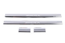 Nissan Micra K12 2003-2010 Carmos Door Sill Protectors (4 pcs, Stainless Steel) photo 2
