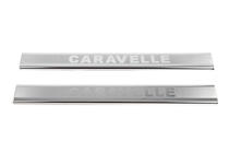 Volkswagen T4 Caravelle/Multivan 1990–2003 Door Sill Covers VIP (2 pcs, Stainless Steel) Multivan photo 3