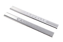 Volkswagen T4 Caravelle/Multivan 1990–2003 Door Sill Covers VIP (2 pcs, Stainless Steel) Multivan photo 4