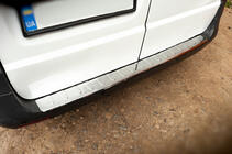 Mercedes Vito/V-class W447 2014- Rear Bumper Protector Carmos Stainless Steel photo 2