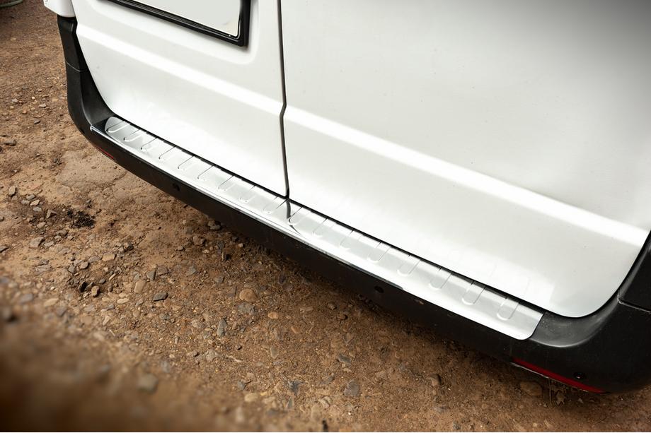Mercedes Vito/V-class W447 2014- Rear Bumper Protector Carmos Stainless Steel Image