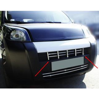 Grille trim cover (13 pcs, stainless steel) Peugeot Bipper 2008-2017 photo 1