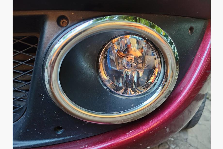 Fiat Doblo I 2005-2010 Fog light covers (2 pcs, stainless steel) Image