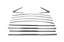 Chevrolet Cruze 2009–2015 Full Window Trim (for Sedan version, stainless steel) photo 3