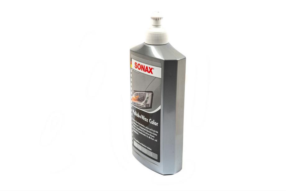 Sonax NanoPro Color Wax Polish grey 500ml Image