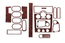 Renault Megane II 2004-2009 Dashboard Trim Kit 17 pcs (Meric, Turkey) Aluminum photo 3